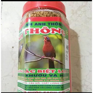 Thức Ăn Chim Họa Mi, Khướu Anh Thông 550g - Cám Mi Khướu Anh Thông Loại Tốt