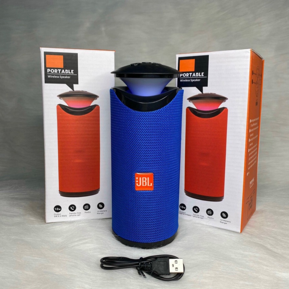 Loa Bluetooth Không dây Mini Cầm tay Beetek GT-112 Có đèn Led, Nghe nhạc hay, Cắm USB, Thẻ nhớ Bảo Hành Đổi M
