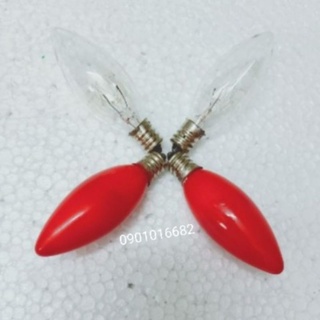 Bóng đèn nhót cỡ to (1 cặp) sáng hơn, công suất không đổi, hàng Việt Nam chất lượng cao.