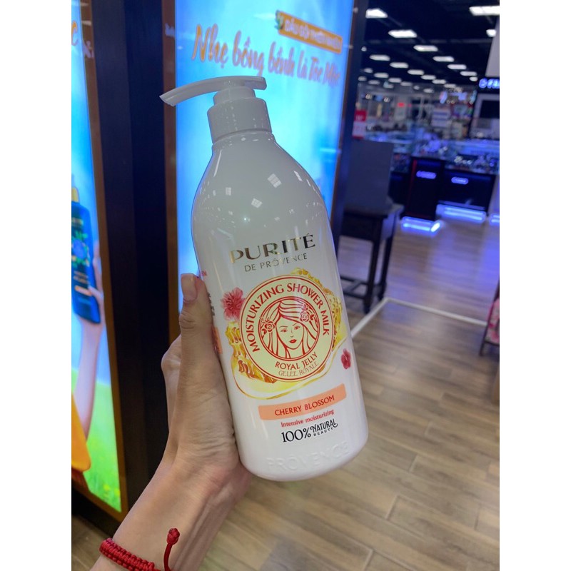 Sữa Tắm Purité Dưỡng Ẩm Sữa Ong chúa & Hoa Hồng 850ml | BigBuy360 - bigbuy360.vn