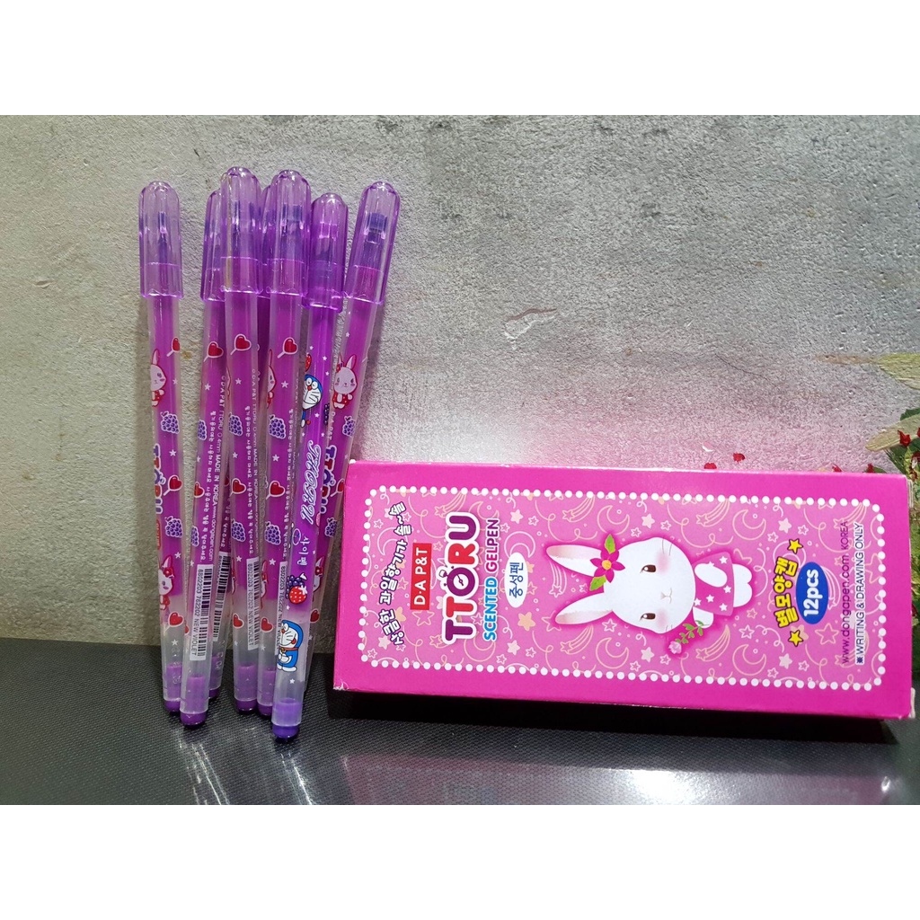 Bút Gel Bút Nước Thơm TTORU Hàn Quốc Ngòi 0.5mm Camshop