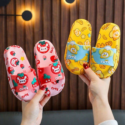 Dép Sandal Đế Mềm Chống Trượt Họa Tiết Hoạt Hình Thời Trang Mùa Hè Cho Trẻ Em