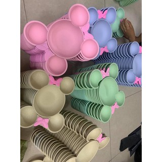 Khay ăn dặm lúa mạch cho bé - hình Mickey