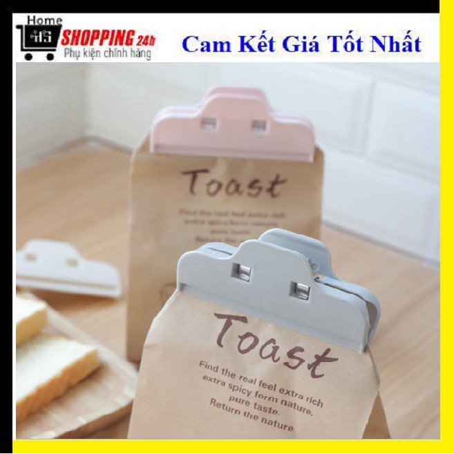 Dụng Cụ Kẹp Miệng Túi Thực Phẩm Trách Ẩm Móc Tiện Lợi