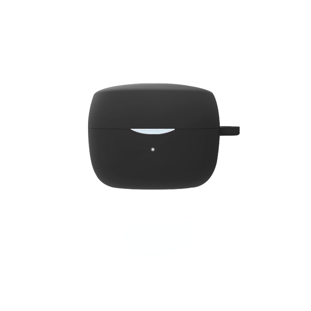Vỏ Bọc Hộp Sạc Tai Nghe Baseus Bowie WM02 Bằng Silicon Mềm Màu Trơn Có Móc Cho Baseus WM02