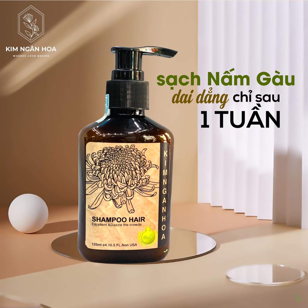 Dầu gội Kim Ngân Hoa