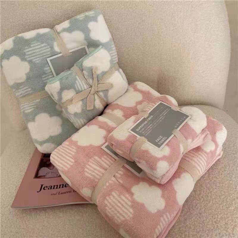 Khăn Tắm Cỡ Lớn Thấm Hút Tốt Nhanh Khô Tiện Dụng