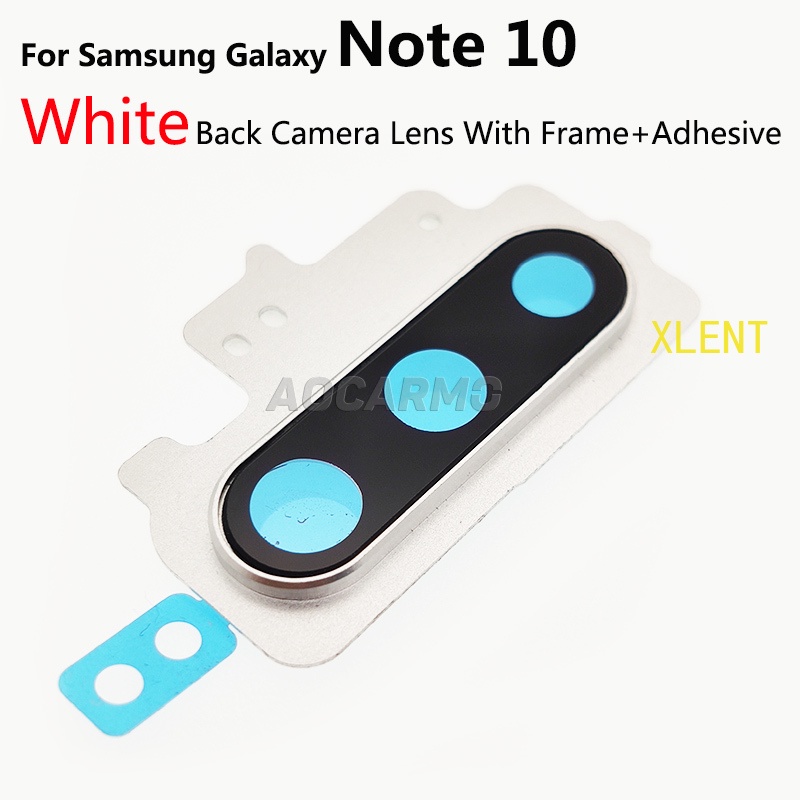 Nắp Đậy Bảo Vệ Ống Kính Máy Ảnh Sau Có Khung Dán Thay Thế Cho Samsung Galaxy Note 10 Plus 10+ Note10