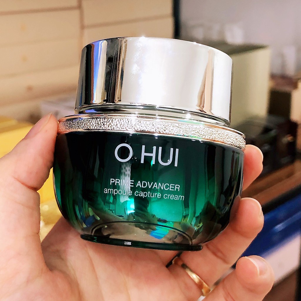 [Date 2024] Kem dưỡng trắng căng bóng da, chống lão hóa - OHUI PRIME ADVANCER AMPOULE CAPTURE CREAM 25ML (tách sét ko vỏ