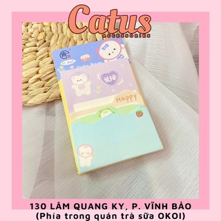 Set note hoạt hình nhiều kiểu