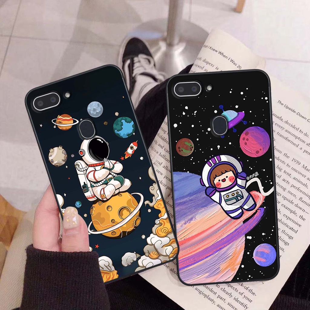 Ốp Realme 1 / 2 in hình vũ trụ độc đáo, siêu KUL