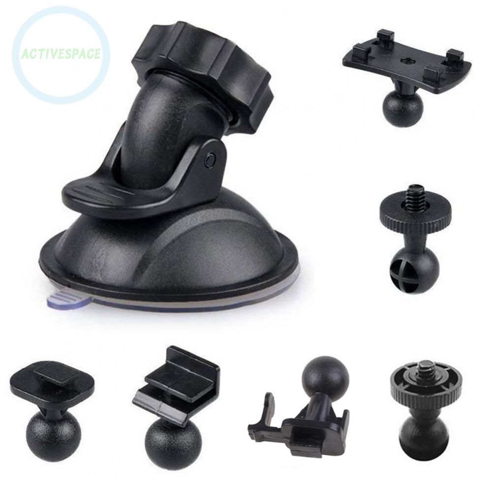 1 Set Of Driving Recorder Bracket Suction Cup With A Suction Cup Base + 6 Joints