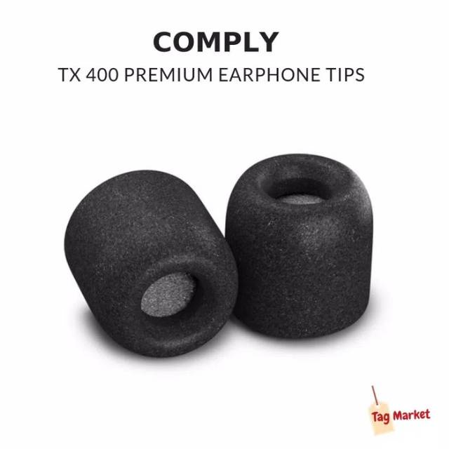 Tip bọt biển Comply TX400 chính hãng USA,tăng bass, cách âm siêu mềm mại