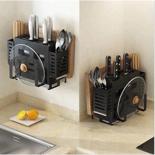 Kệ khay đựng dao thớt inox