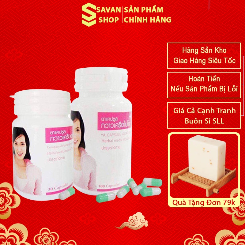 Viên Uống Nở Ngực Ya Capsule Guao Krua Bio - Thái Lan