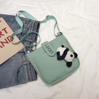 Túi xách tote vải đeo chéo