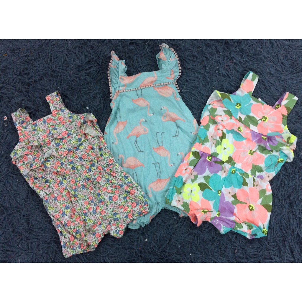 Romper Carter bé gái 4-5kg