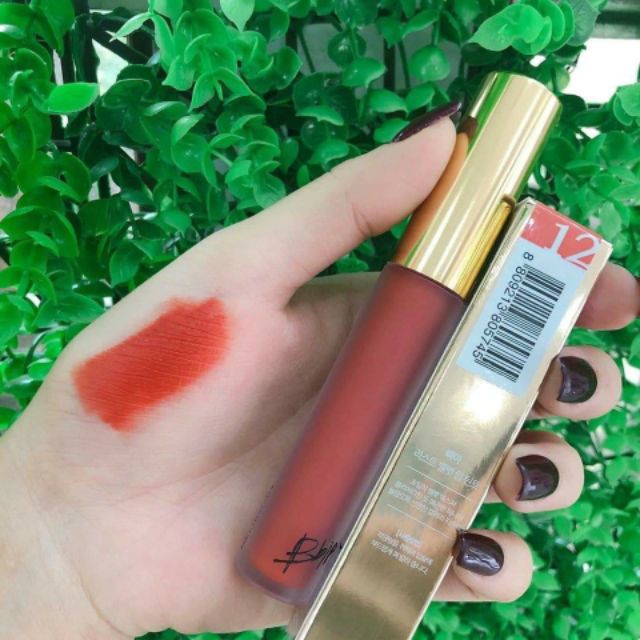 Son kem lì Bbia Last Velvet Lip Tint màu 25 đỏ nâu đất lâu trôi, không gây khô môi, bám lâu