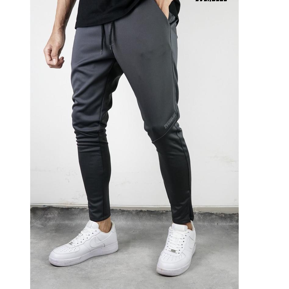 Mới - Quần Jogger Tập Thể Dục Có Dây Kéo ATL Màu Xanh Dương Cho Nam!!