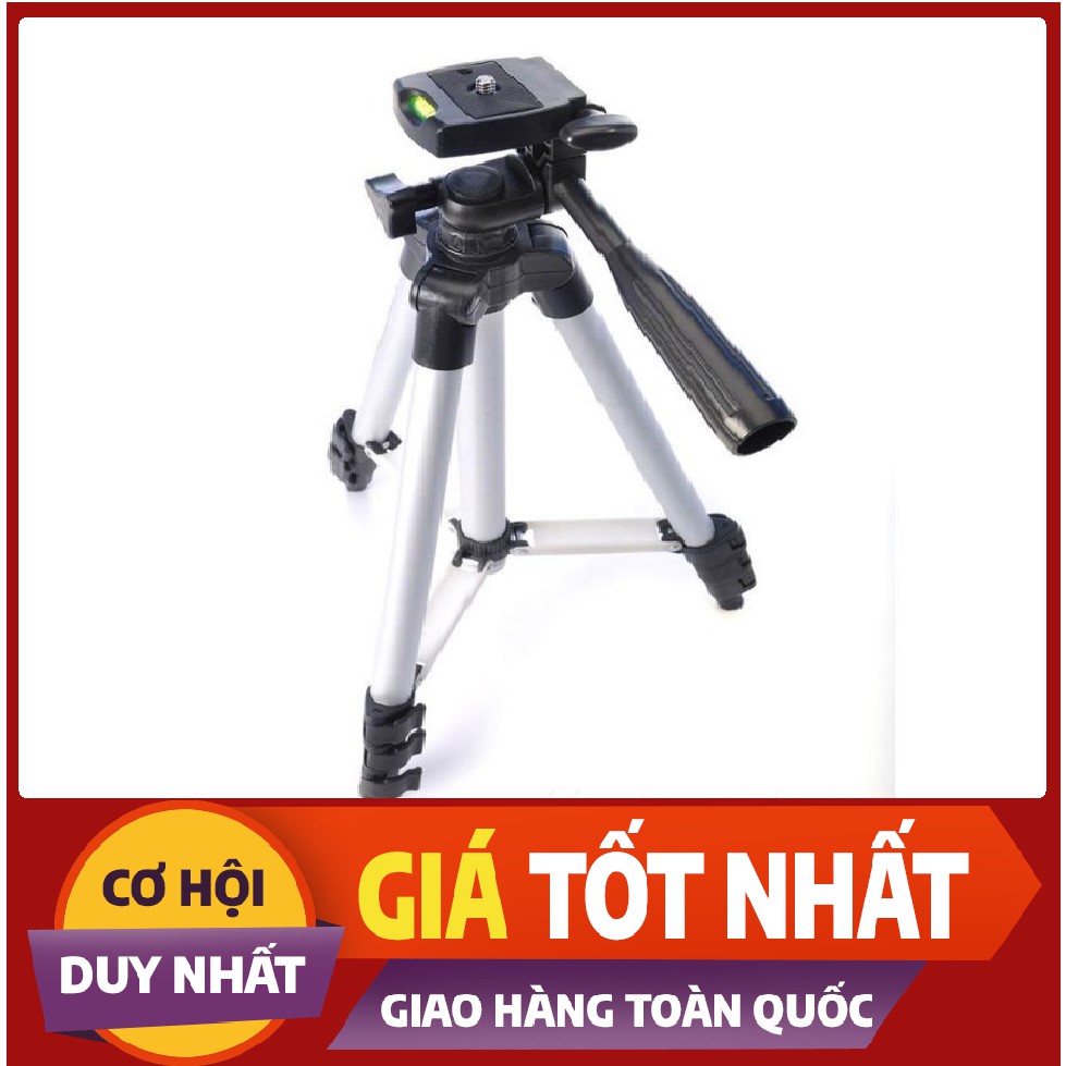💥Gậy TRIPOD MINI 3110💥 3 chân kéo dài được và giá đỡ điện thoại