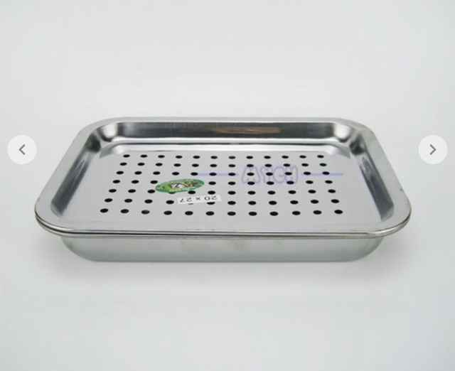 Khay Úp Ly 2 Tầng ( Inox - Nhựa )