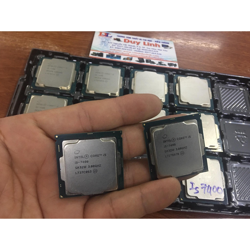 CPU intel Core i5 6500,i5 7400 socket 1151 V1 tặng kèm keo tản nhiệt