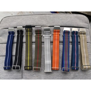 Dây Đồng Hồ Kiểu Dáng Vintage Tudor (Marine Nationale Strap, Dây MN) + chốt