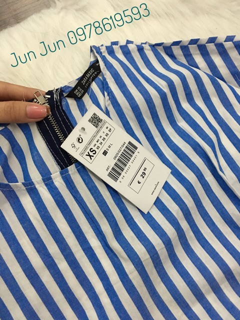 VÁY SƠ MI ZARA AUTH TUỒN