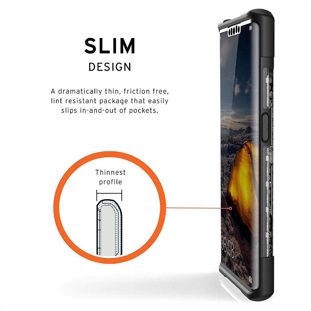 UAG Case Huawei Mate 30 Pro UAG Plasma Cover Huawei Mate 20 20X P30 Lite Military Shockproof Casing