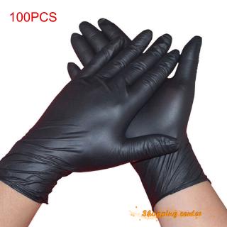 ☺Set 100 Găng Tay Y Tế Màu Đen Sử Dụng Một Lần