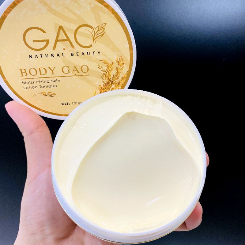 kem body trắng da, bật tông nhanh, không bết rít,trắng sáng tự nhiên ,kem body gạo crd cosmetic chính hãng
