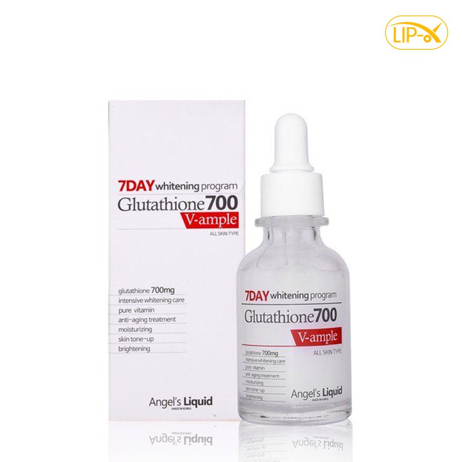 Serum 7 Day Whitening Program Glutathione 700 V- Ample 30ml trắng da