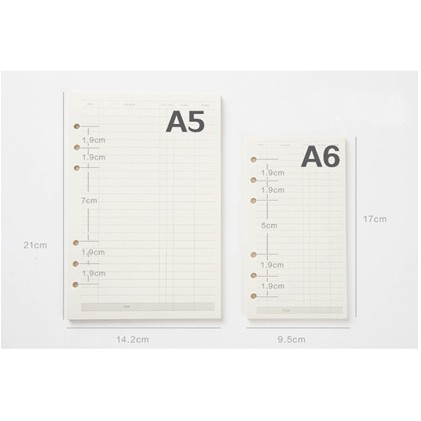 BINDER BÌA SỔ CÒNG BÌA NHỰA CỨNG TRONG SUỐT SIZE A5, A6