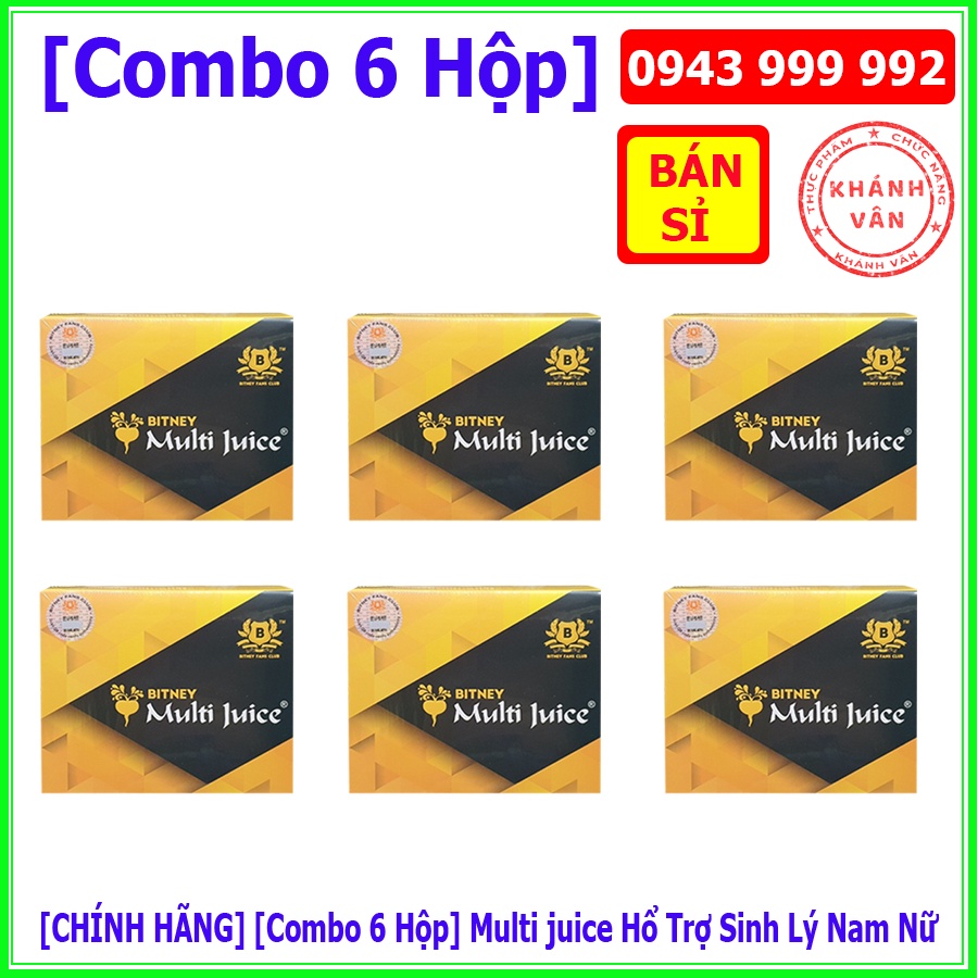 Trà Multi Juice Tăng Cường Sinh Lý Nam Nữ