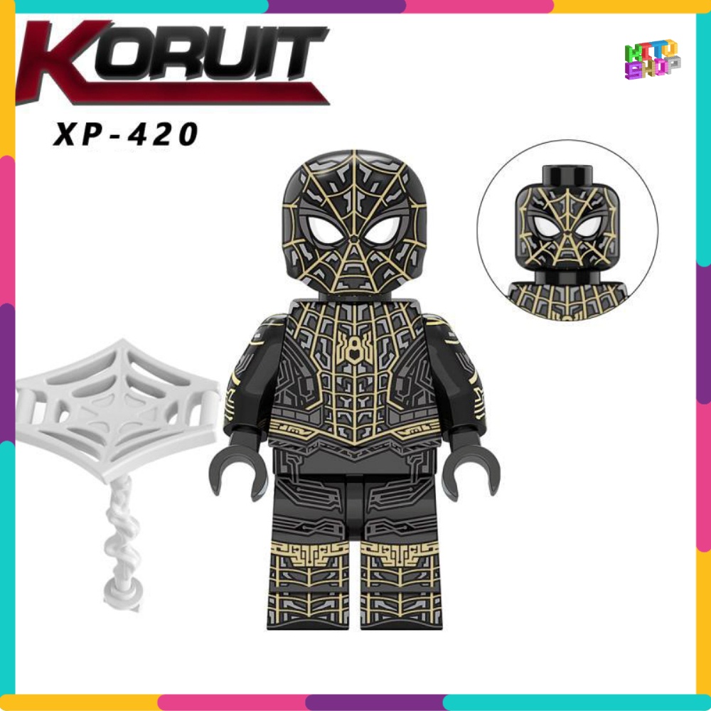 Xếp Hình Lắp Ráp Minifigures Người Nhện Marvel Doctor Octopus Green KT1055