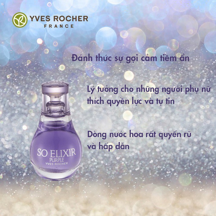 Nước Hoa Yves Rocher Mini Eau De Parfum So Elixir Purple 5ml