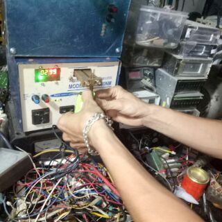 Máy hàn cell pin. Hàn kẽm 0.15-0.2mm