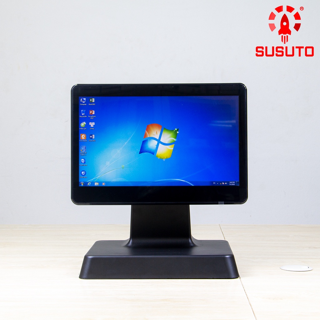 Máy POS bán hàng SC-114AS (J1900, 4G DDR RAM, 64G SSD, 14 inch, Black, 2 màn) | BigBuy360 - bigbuy360.vn