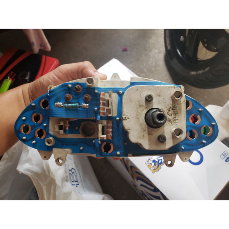 Cụm đồng hồ công tơ mét xe vespa et8, vespa et4