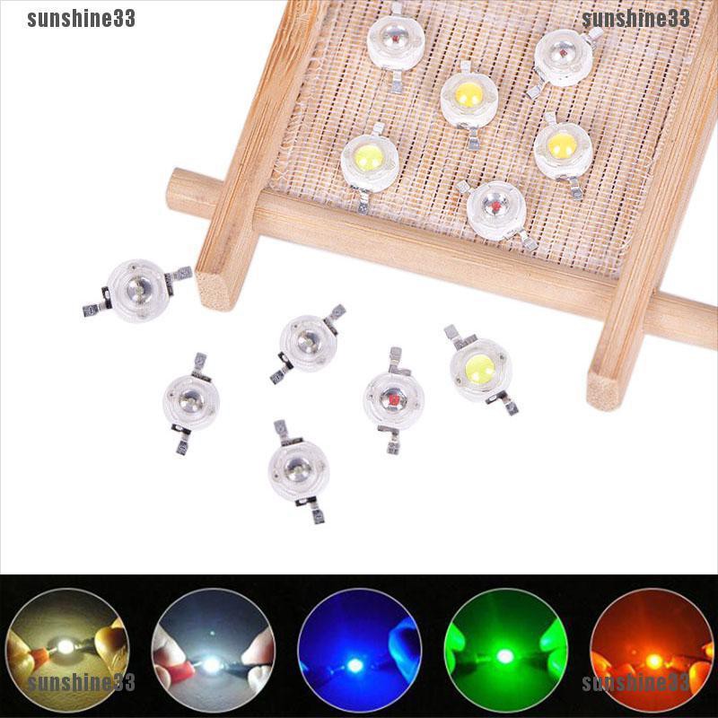 Bộ 10 Bóng Đèn Led 1W Công Suất Cao