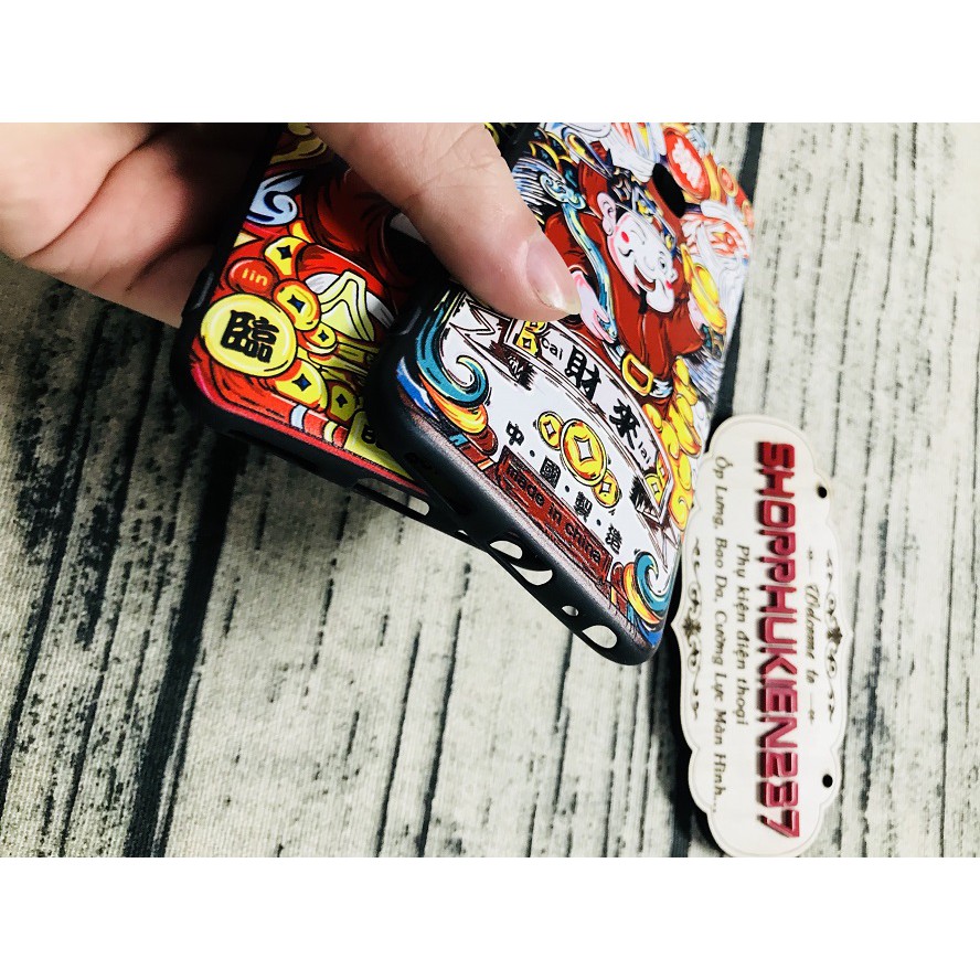 [Freeship toàn quốc từ 50k] ỐP TẾT VIVO V9 ỐP DẺO THẦN TÀI GÕ CỬA TẤN TÀI TẤN LỘC