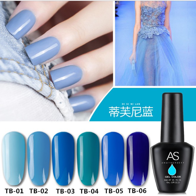 Set sơn AS Blue 6 màu TB