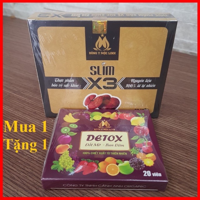 GIẢM CÂN ĐÔNG Y MỘC LINH SLIM X3