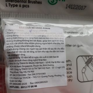 Bàn chải kẽ răng Okamura Asahi