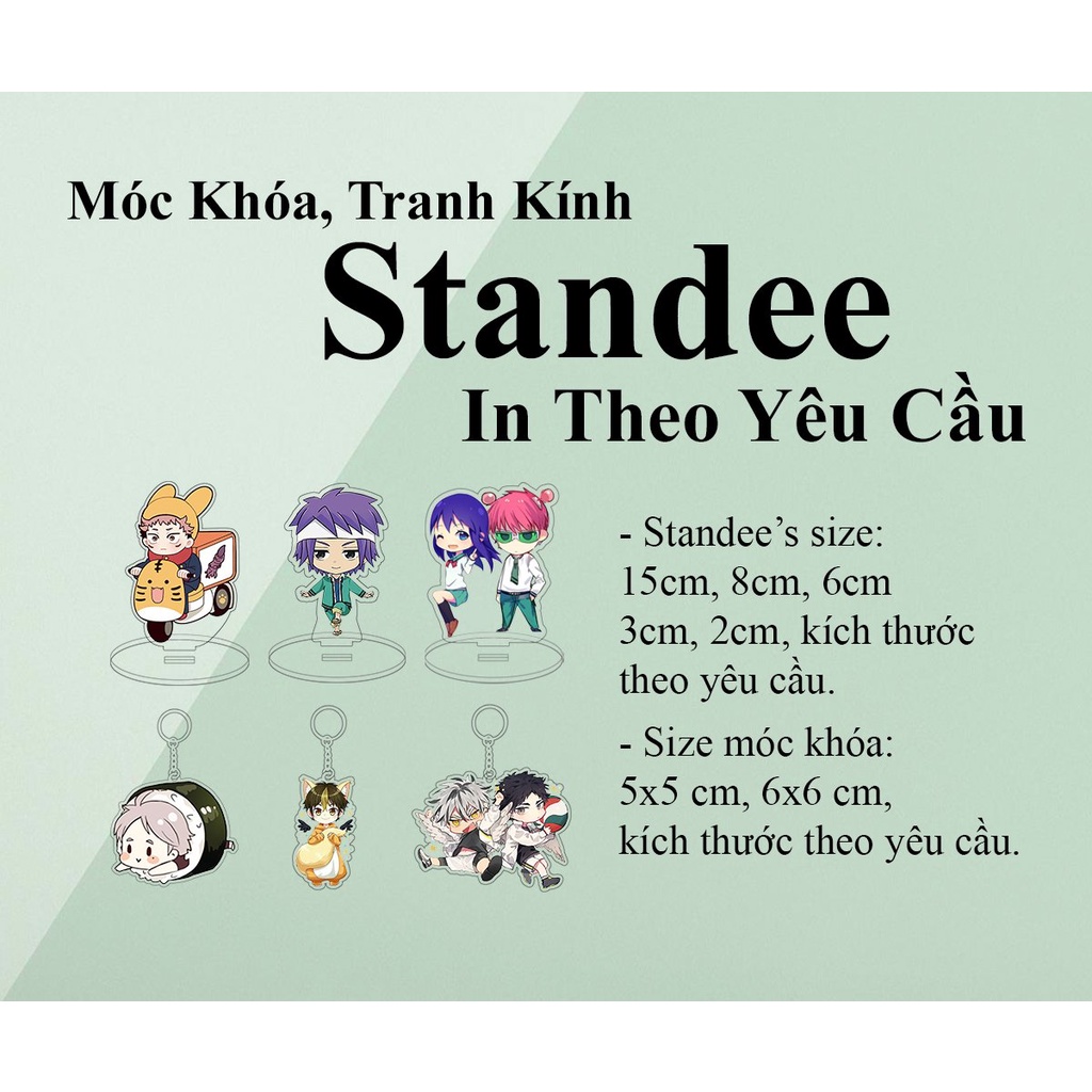 STANDEE Và MÓC KHOÁ THIẾT KẾ THEO YÊU CẦU RẺ CHẤT LIỆU CHẤT LIỆU ACRYLIC