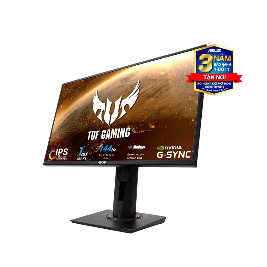 Màn hình Asus VG259Q (24.5inch/FHD/IPS/144Hz/1ms/400nits/HDMI+DP+Audio/GSync/Loa) | BigBuy360 - bigbuy360.vn