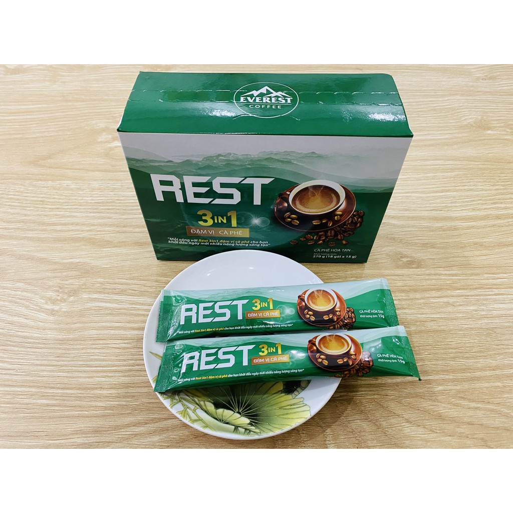 [HCM] Hộp 18 stick Everest 3in1 15g/stick