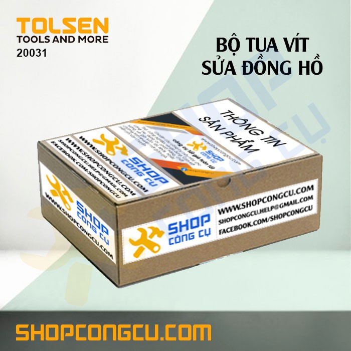 Bộ tua vít sửa đồng hồ 6 cây Tolsen 20031