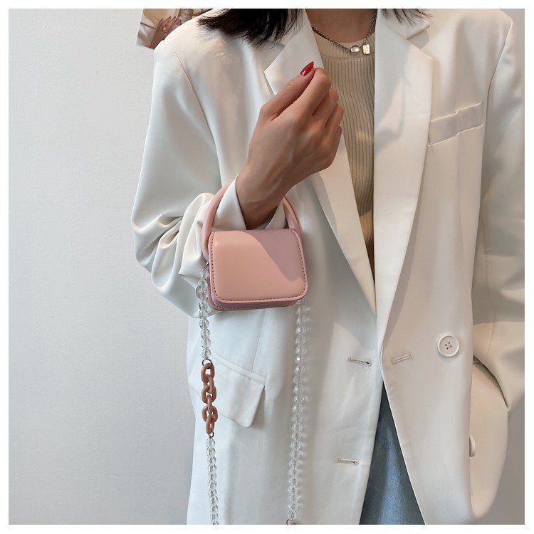 Túi Đeo Vai mini Bằng acrylic Màu Sắc Ngọt Ngào Thời Trang Hè 2023 Cho Nữ