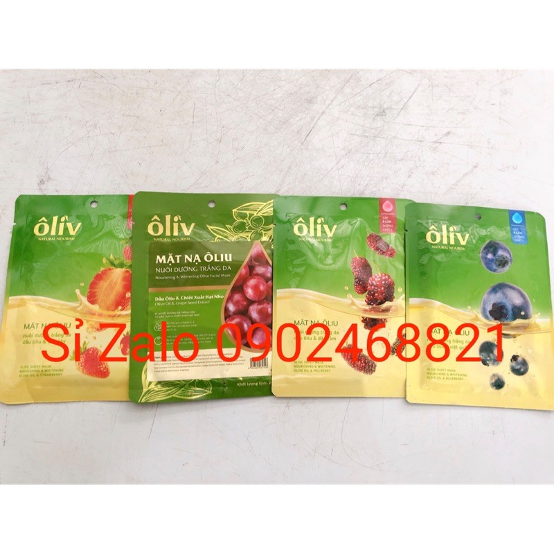 Mặt nạ dưỡng trắng cấp ẩm trái cây Oliv | BigBuy360 - bigbuy360.vn